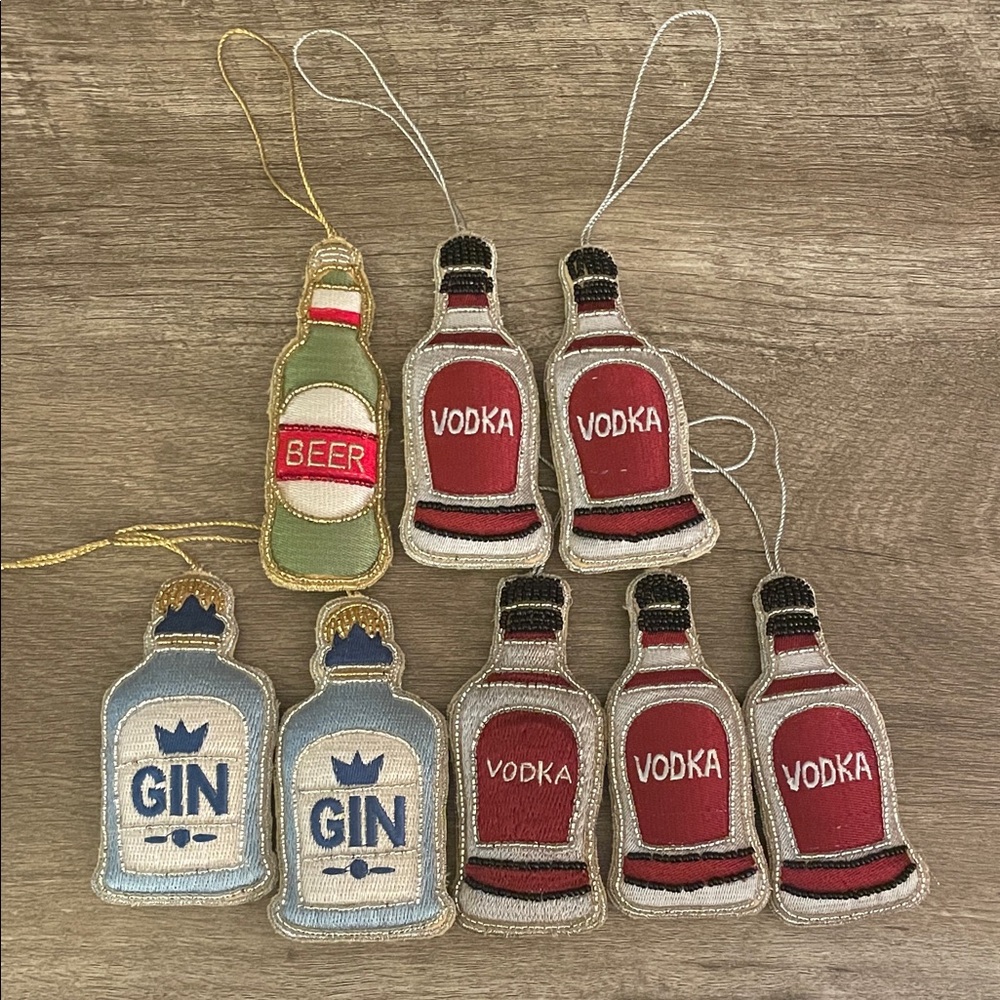 Creative Co-Op Christmas Ornaments Set